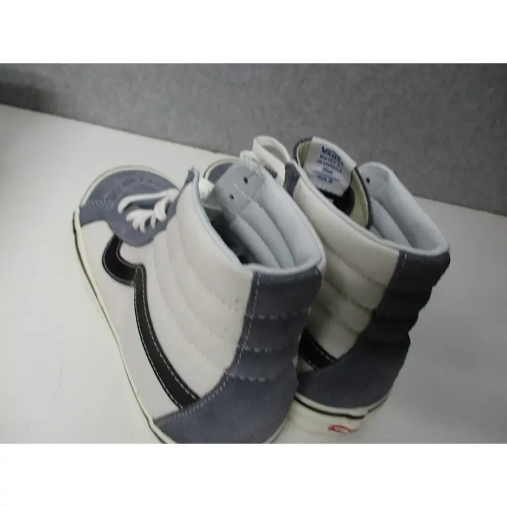 Vans Sk8 Hi 38 Dx Og Blue White Black Mens Sz 8.5 Womens Sz 10 Ultra Cush